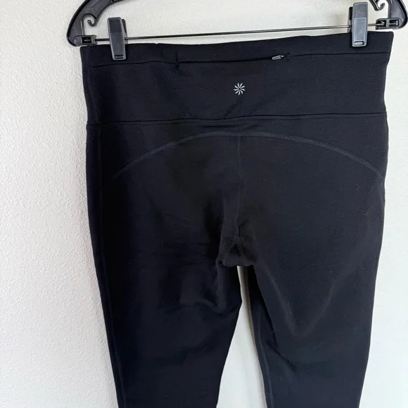 Athleta Altitude Tight Polartec Power Stretch Pants Black Winter Large Petite - Picture 6 of 8